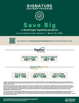 Save BIG on Boehringer Ingelheim Products from your Veterinarian